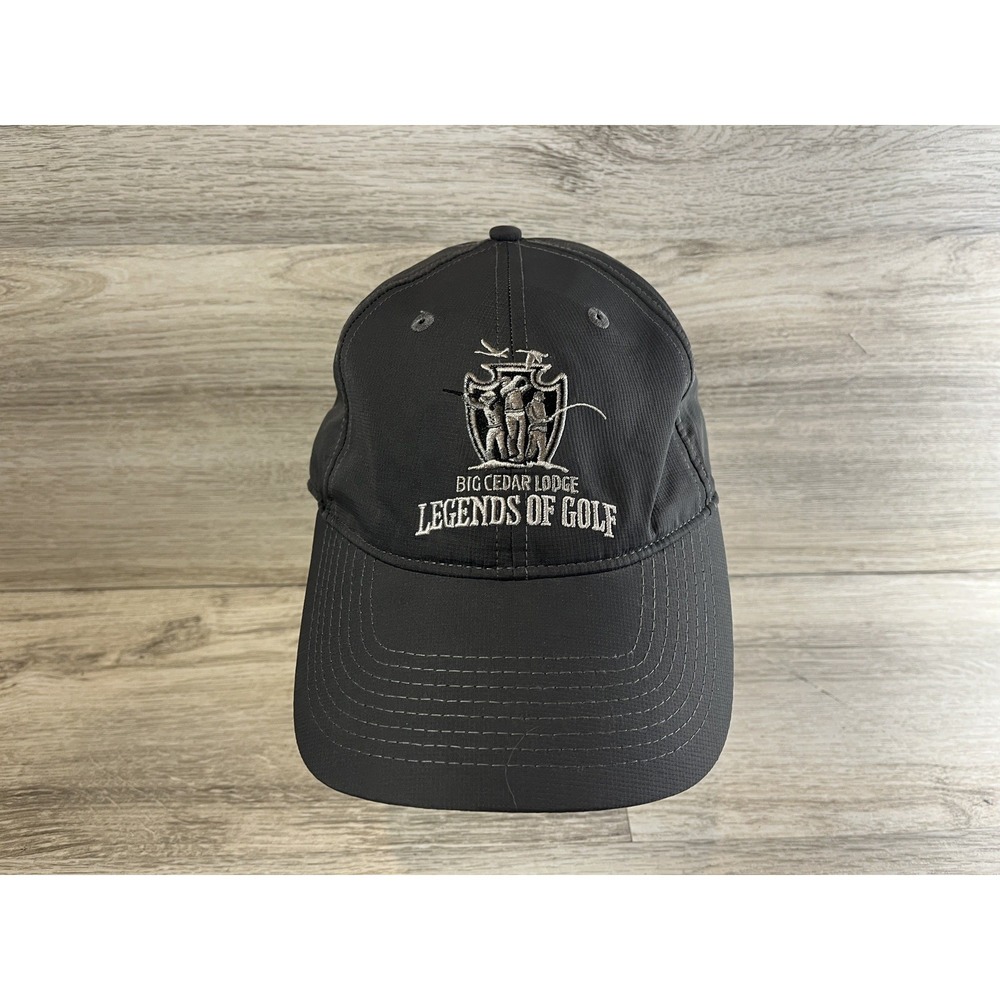 Bass Pro Shops Hat Legends Of Golf Big Cedar Lodge Strapback Adjustable Gray